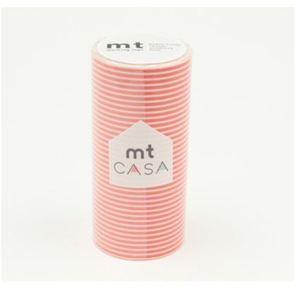 mtCASA100mmボーダー・ブライトオレンジ 100mm×10m MTCA1069 1