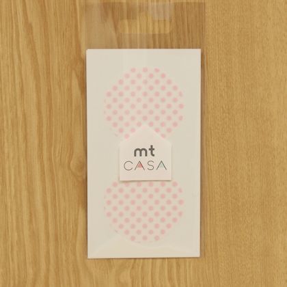 mt CASA seal ドット・いちごミルク 50mm×5シート(10Pieces) MTCDS021 1
