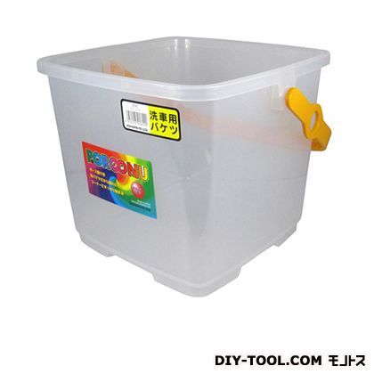 角型バケツ透明 9L TB-228 1