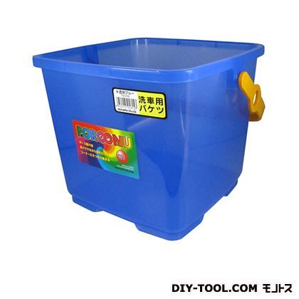 9L角型バケツ 半透明ブルー TB-226 1