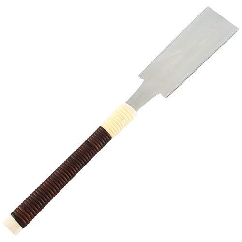 光川大造作 造作用細巾両刃鋸 本目立・柄付 導突目 両刃 180mm 1本