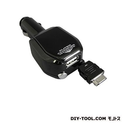 リール式DC充電器USB/FOMA