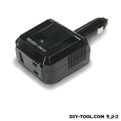 DC/ACインバーター80WAC+USB1A