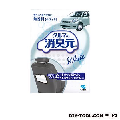 クルマの消臭元香りでごまかさない無香料本体 ホワイト 3493443059 1