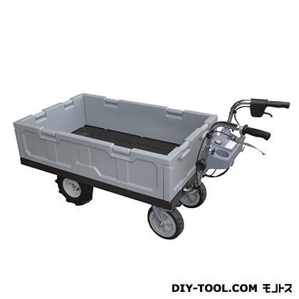 4輪電動エコキャリアコンテナBOX付 長さ1115×幅700×高さ870~980mm KT-8FRS 1