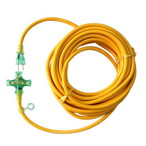 Pランプ付コード15A10M KMP802-10 キイロ 1