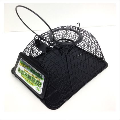 ネズミ捕りハウス型 ブラック 小 1