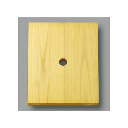 アウトドア関連器具用絶縁木台