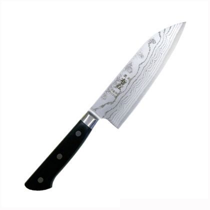 調理用ダマスカス鋼万能庖丁 刃渡り:160mm K-10001 1