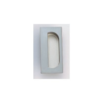 ステンルーター用長角引手R308 白底 85mm 40371 1