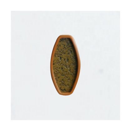 利休舟型変形引手7425