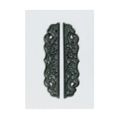 地彫飾蝶番7833 銀古美 大 58687 1