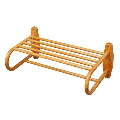 木製バスタオル棚 ライトブラウン WSA-BT-LBR 1