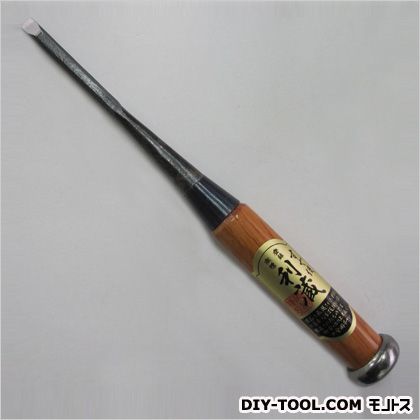 利蔵追入のみ赤樫柄面取スリ合せ サイズ:全長215mm、柄長さ115mm、穂先長さ55mm、刃先/6mm 22801 1