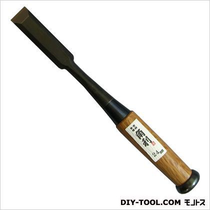 中厚のみ赤樫柄 サイズ:全長300mm、柄長さ143mm、穂先長さ90mm、刃先/24mm 41351 1