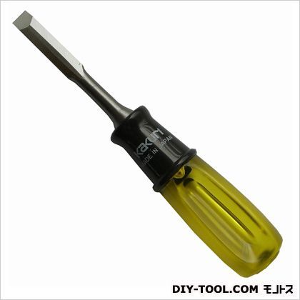 木彫細工のみ平 サイズ:全長165mm、先端部長さ75mm、刃先/9mm 12838 1