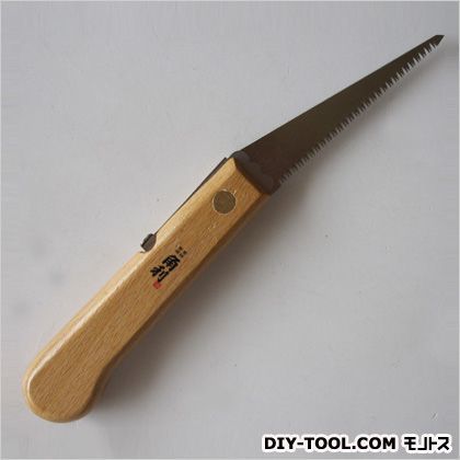 角利ミニ折込鋸引廻 サイズ:使用時/220mm、収納時/130×40×15mm、刃渡り/90mm 41335 1