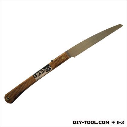 利蔵焼木柄折込鋸竹・合板・塩ビ用 サイズ:使用時/485mm、収納時/265×55×17mm、刃渡り/210mm 12057 1