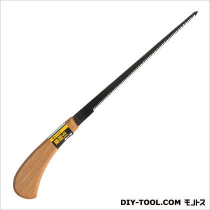 鉄五郎木柄引廻鋸ピストル柄 サイズ:全長340mm、刃渡り190mm 12253 1