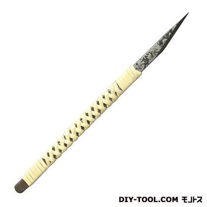 龍蔵細工用共柄切出本藤巻 サイズ:刃幅9mm、全長200mm 13783 1