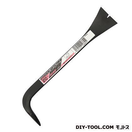 インテリアバール隅釘抜型 サイズ:頭部幅58mm、頭部厚さ14mm、長さ210mm 14889 1