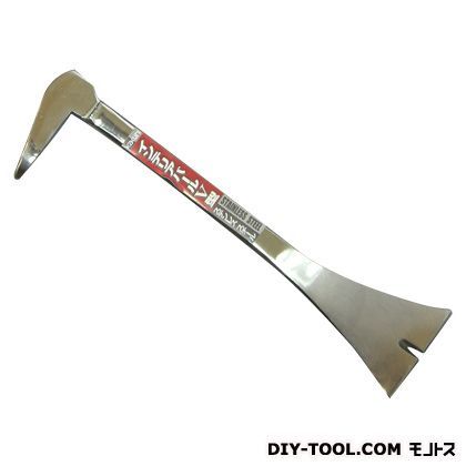 ステンインテリアバールV型 サイズ:全長200mm、尾部幅43mm 14890 1