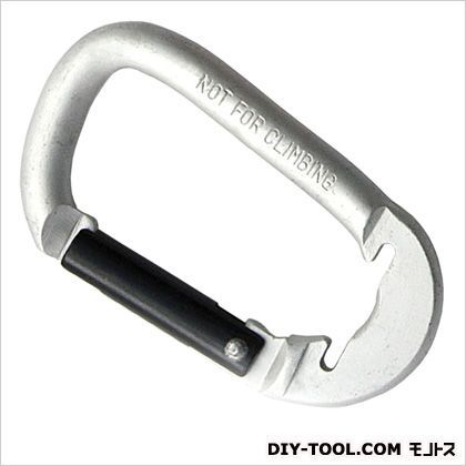 アルミカラビナ 銀 32×60×6 1