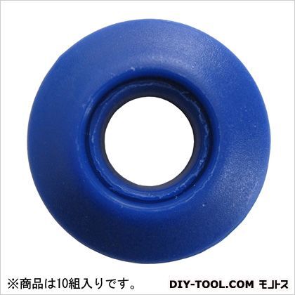 樹脂性両面ハトメ 外径:約30mm、内径:約12mm 10組