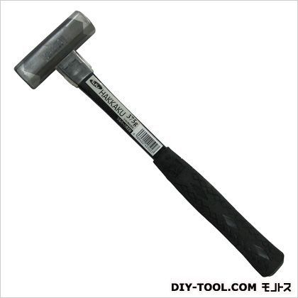 プロマックスシルバー八角玄能グラス柄 全長335mm、頭:幅23×高さ28×横90mm 1