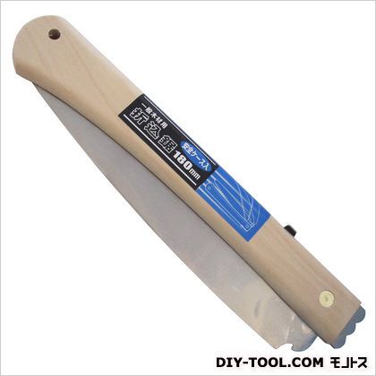 無印折込鋸パック入 使用時:415mm、収納時:230×55×16mm、 刃渡り:180mm 41529 1