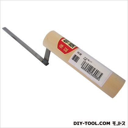 平目地コテ 約幅6×長さ105mm、 ハンドル:約直径24×103mm 1