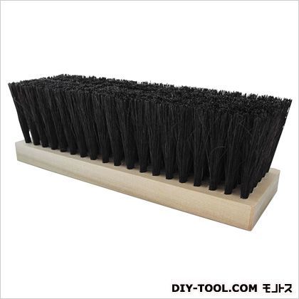 左官ブラシ人造6行1丁掛柄無 180×57×60 1