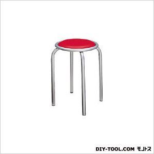 スツールビニールシートレッド CK742R 1