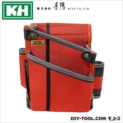 進化ウェストバッグ(左腰用)大 緋色 W225 H220 D110 HSA08R 1