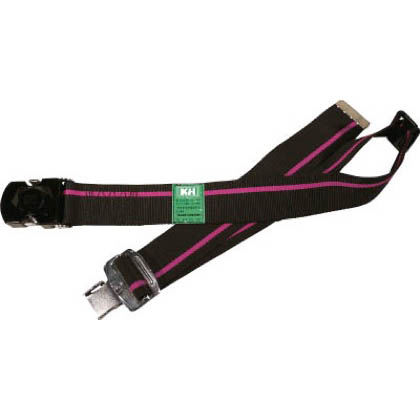 安全帯用アロッキー銅ベルト 230x110x75mm ブラック/ピンクライン 1