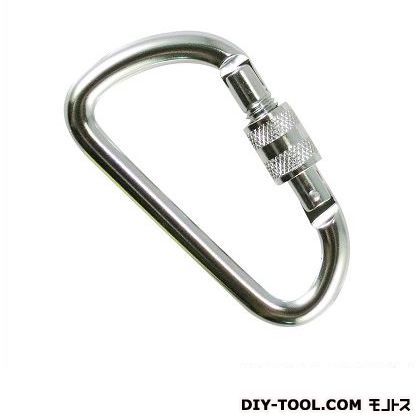 アルミカラビナD環付