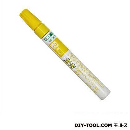 建築用ペイントマーカー 蛍光イエロー 中 6900-Y 1