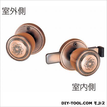 ホームカラーラッチ内鍵付 BS60 銅ブロンズ 60MM 1