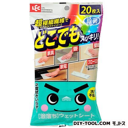 激落ちどこでもウェットシート20枚入SS-084 205419 1