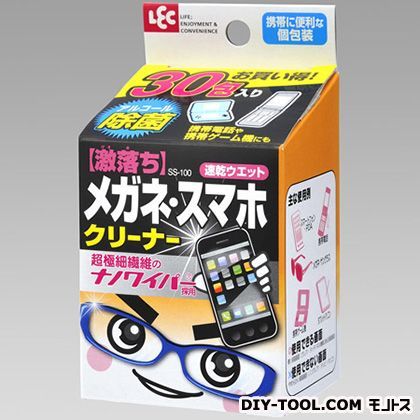 激落ちメガネ・スマホクリーナー30枚入SS-100 210483 1