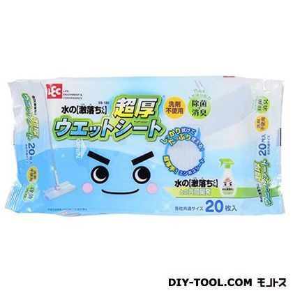 水の激落ち超厚ウエットシート10枚入SS-180 221624 1