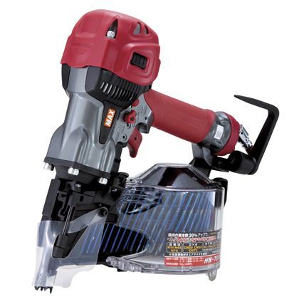 MAXスーパーネイラHN-75N2D グレー&レッド 38 x 39 x 17 cm HN-75N2D 1