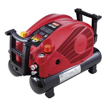 MAX45気圧スーパーエアコンプレッサ高圧・常圧兼用 レッド&ブラック 590mm AK-HL1270E 1