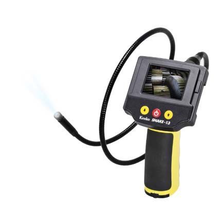 LEDライト付き防水スネイクカメラ/モニター