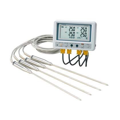 4チャンネル温度ロガー SK-L400T 1