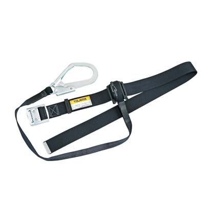 平ロープ安全帯スチールベルトセット ブラック MSサイズ FR110L1B-SB 1