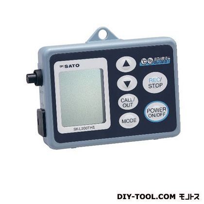 データロガー記憶計(温湿度タイプ)乾電池※センサー別売 SK-L200THIIα 1