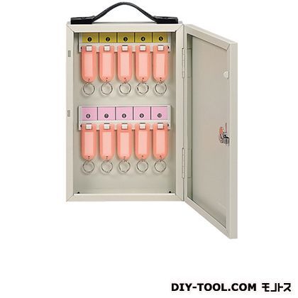 ワールド キーボックス兼用型 ベージュ H315×W205×D60mm K-10 1台