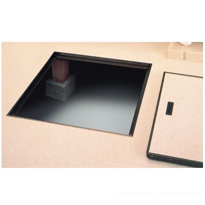 KYハウスハッチ 床下点検口 シルバー 床開口寸法:300×300mm S300 1台