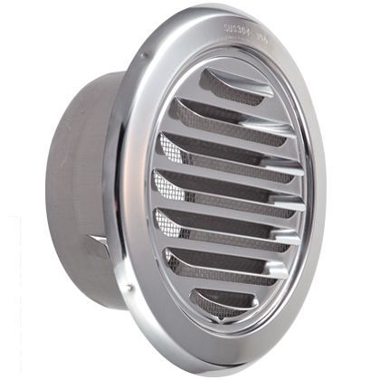 ワールド ステンレス丸型ガラリ 外羽根